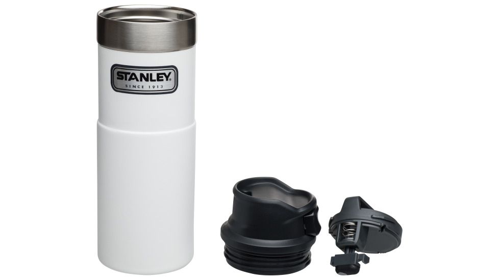 Stanley Classic One Hand Vacuum Mug 2.0 16oz, Polar, 10-06439-003