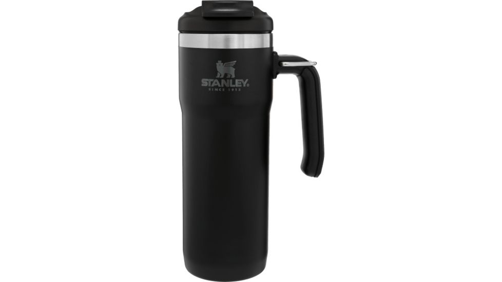 Stanley Classic TwinLock Travel Mug 20oz-, Matte Black, 20 ounce, 10-06442-010