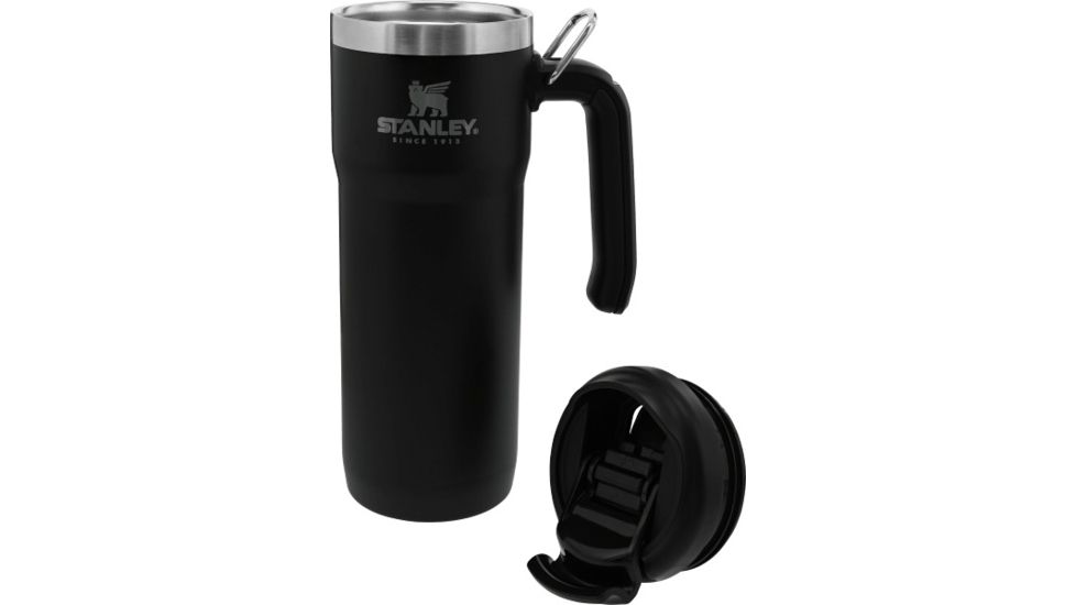 Stanley Classic TwinLock Travel Mug 20oz-, Matte Black, 20 ounce, 10-06442-010