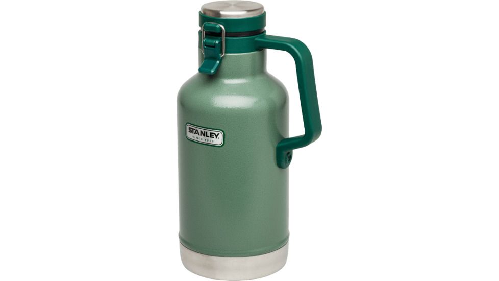 Stanley Easy-Pour Growler, Hammertone Green, 64 oz, 10-01941-063