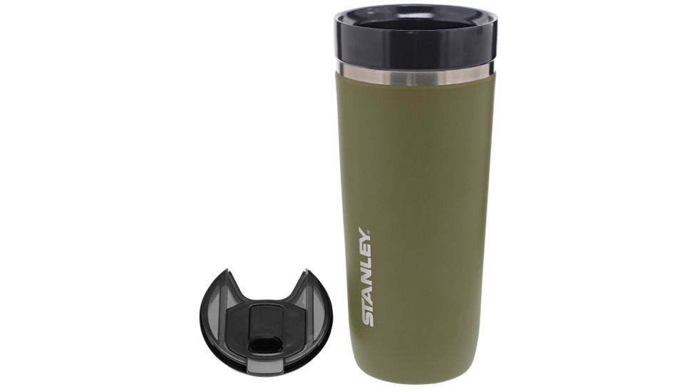 Stanley Go Tumbler With Ceramivac, Olive Drab, 24oz, 10-03111-013