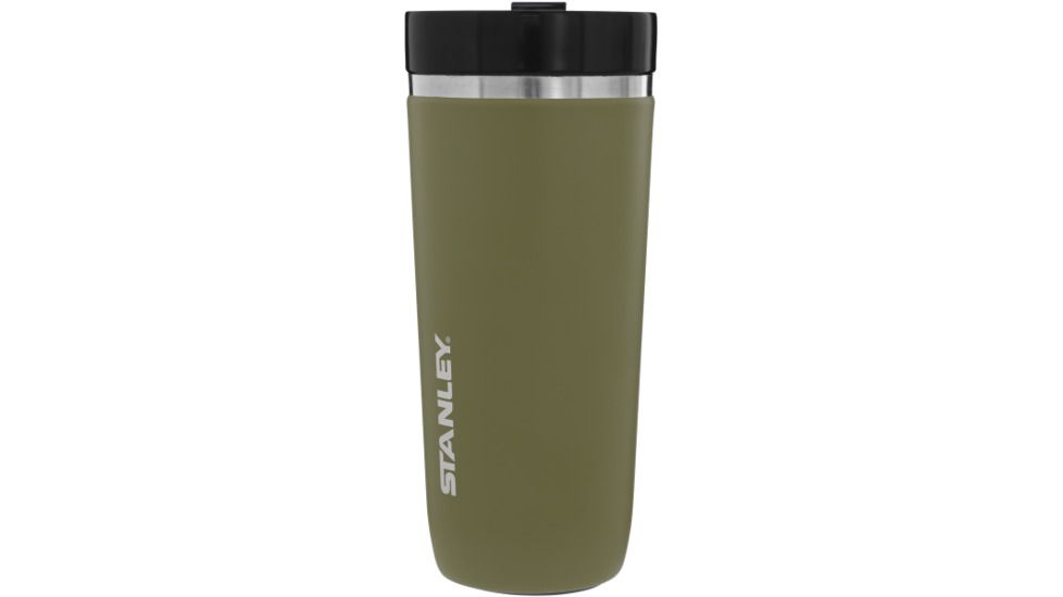 Stanley Go Tumbler With Ceramivac, Olive Drab, 24oz, 10-03111-013
