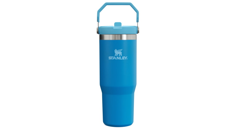 Stanley IceFlow Flip Straw 2.0 Tumbler, Azure, 30 oz/0.89 L, 10-12043-006