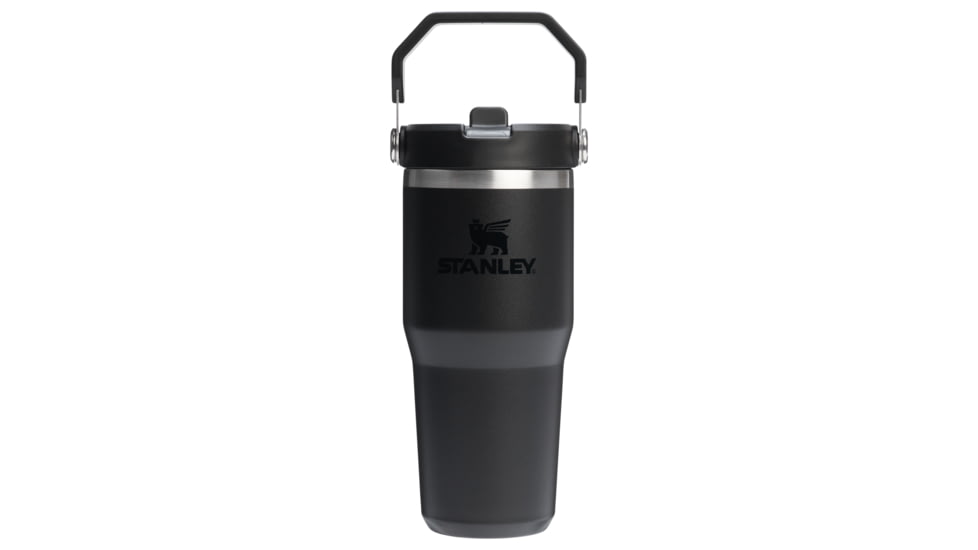 Stanley IceFlow Flip Straw 2.0 Tumbler, Black, 14 oz/0.41 L, 10-12045-008