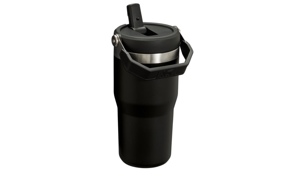 Stanley IceFlow Flip Straw 2.0 Tumbler, Black, 20 oz/0.59 L, 10-12044-008