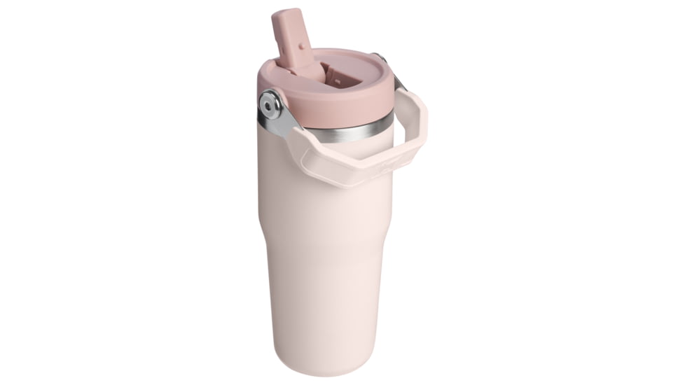 Stanley IceFlow Flip Straw 2.0 Tumbler, Rose Quartz, 14 oz/0.41 L, 10-12045-002