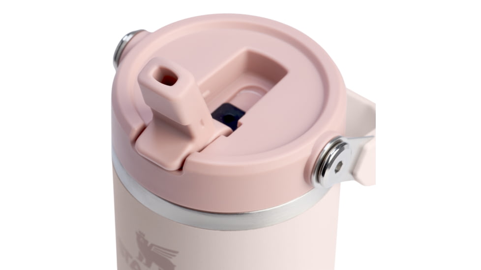 Stanley IceFlow Flip Straw 2.0 Tumbler, Rose Quartz, 14 oz/0.41 L, 10-12045-002