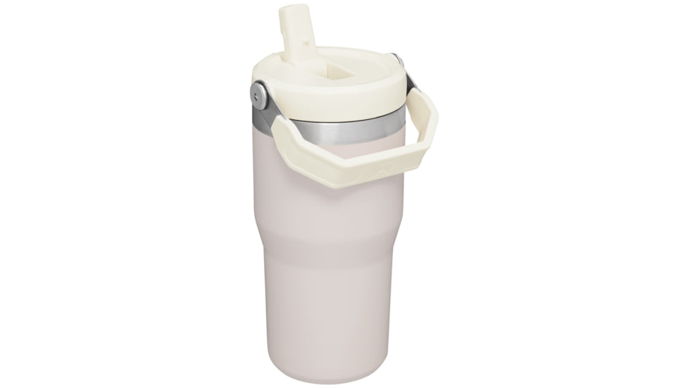 Stanley IceFlow Flip Straw 2.0 Tumbler, Rose Quartz, 20 oz/0.59 L, 10-12044-002