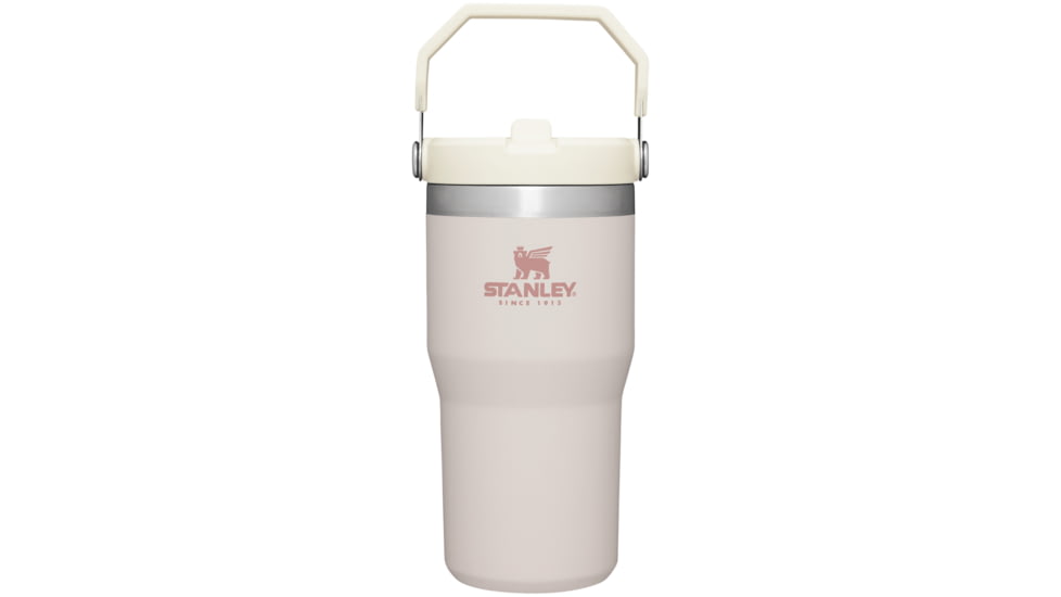 Stanley IceFlow Flip Straw 2.0 Tumbler, Rose Quartz, 20 oz/0.59 L, 10-12044-002