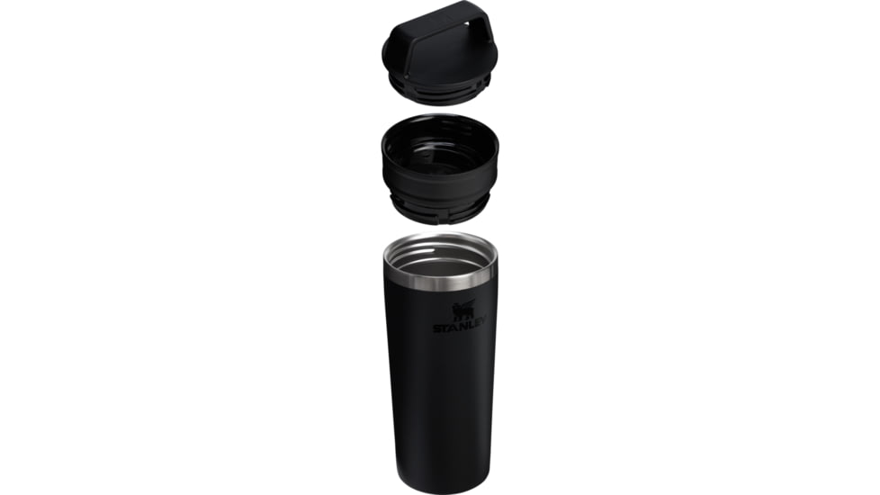 Stanley The Cafe-To-Go Travel 16 oz Mug, Black 2.0, 16 oz / 0.47 L, 10-12081-001