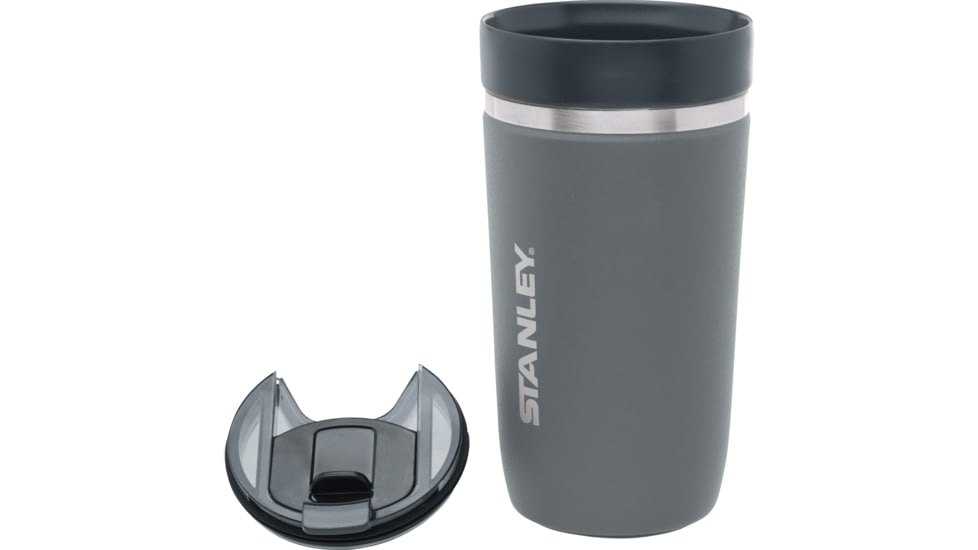 Stanley Tools The Ceramivac GO Tumbler, Asphalt, 16oz / 0.47L, 10-03110-072