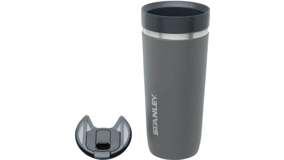 Stanley Tools Go Tumbler w/ Ceramivac, Asphalt, 24oz / .7L, 10-03111-050