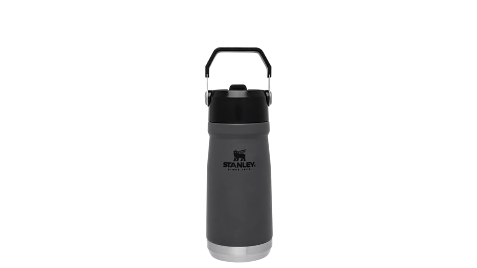 Stanley The IceFlow Flip Straw Water Bottle, Charcoal, 17 oz, 10-09991-002