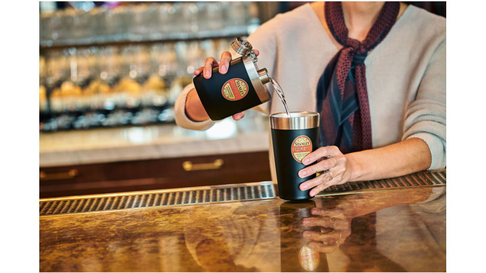 Stanley The Milestones Stacking Beer Pint, 1920 Foundry Black, 16 oz, 10-02282-288