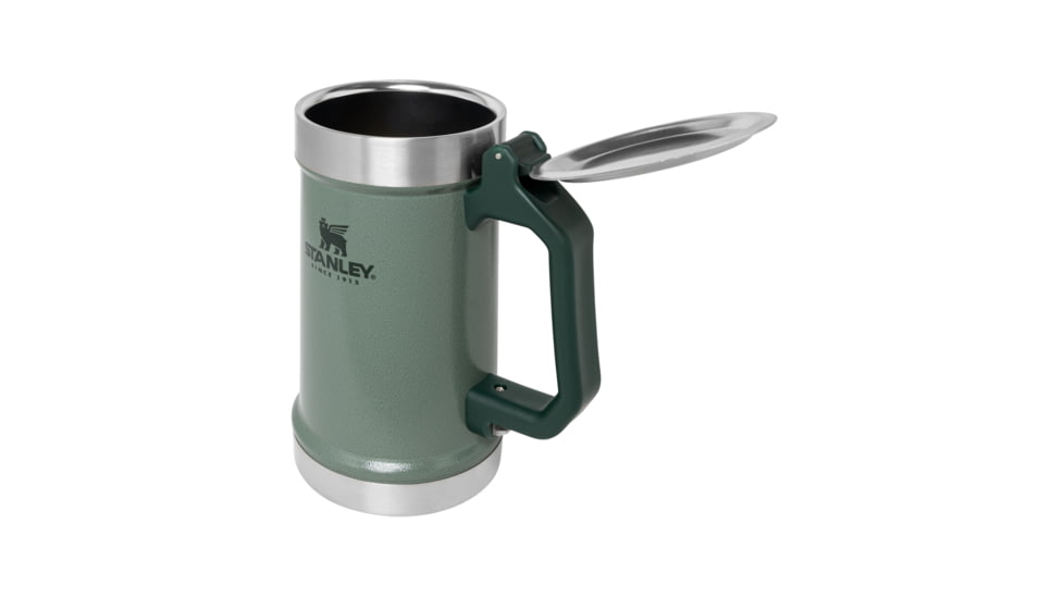 Stanley The Opener Stein Bottle, Hammertone Green, 24 oz/0.71 L, 10-09845-001
