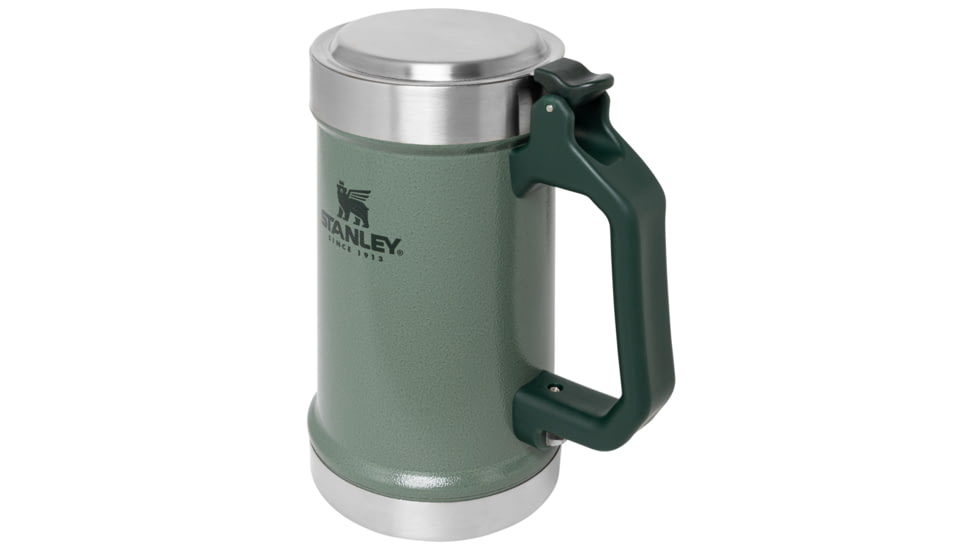 Stanley The Opener Stein Bottle, Hammertone Green, 24 oz/0.71 L, 10-09845-001
