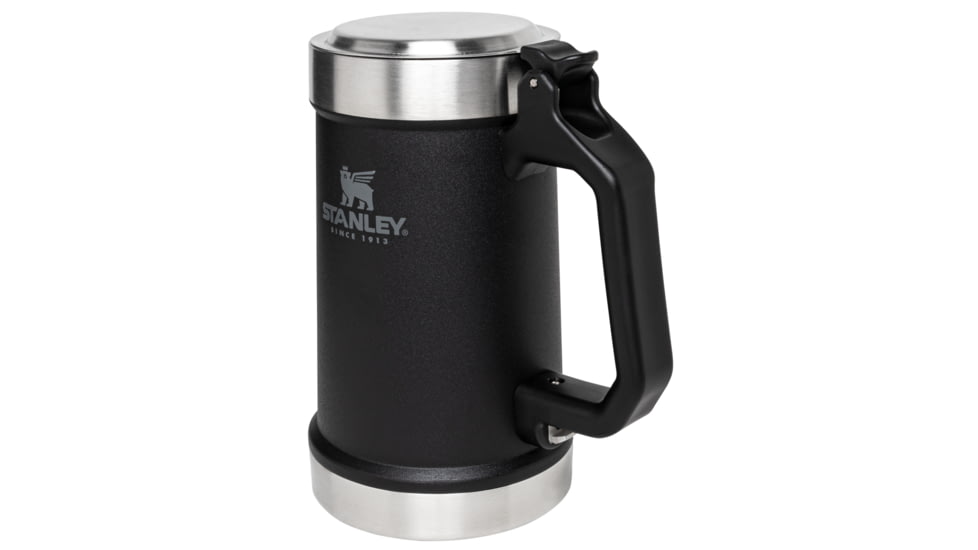 Stanley The Opener Stein Bottle, Matte Black, 24 oz/0.71 L, 10-09845-002
