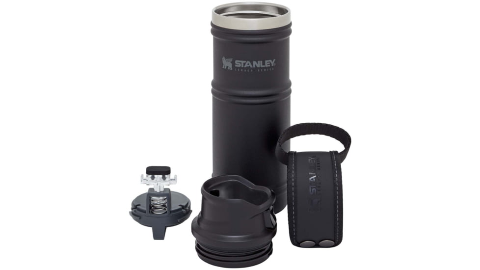 Stanley The Quadvac Trigger Action Mug, Foundry Black, 12oz / .35L, 10-09837-002