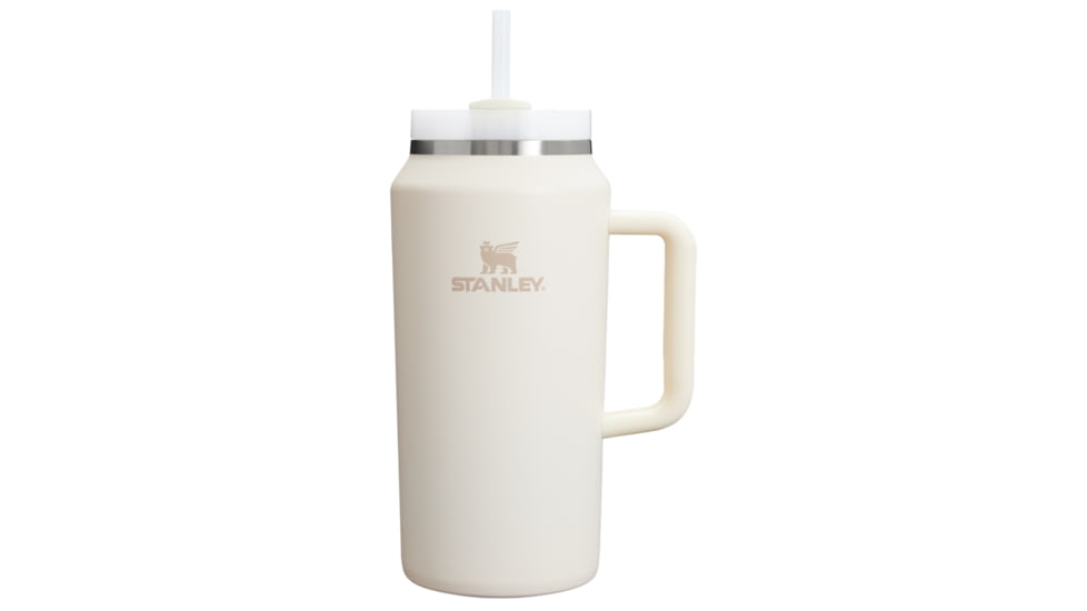 Stanley The Quencher H2.0 64 oz FlowState Tumbler, Cream 2.0, 64 oz / 1.90 L, 10-11360-048