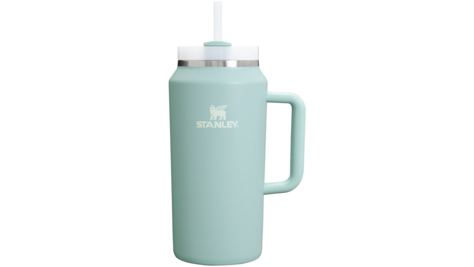 Stanley The Quencher H2.0 64 oz FlowState Tumbler, Seafoam, 64 oz / 1.90 L, 10-11360-026