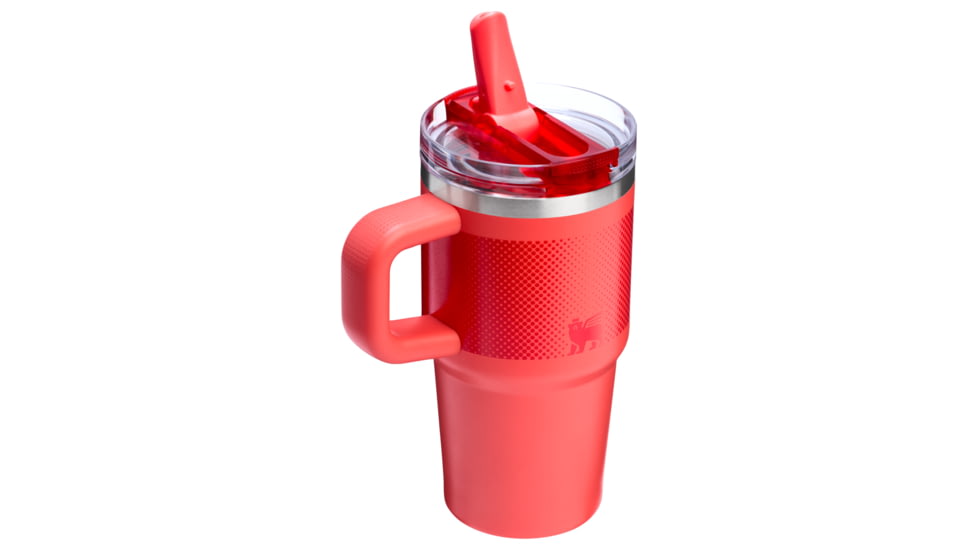 Stanley The Quencher ProTour Flip Straw Tumbler, Hot Coral Fade, 20 oz, 10-12484-038