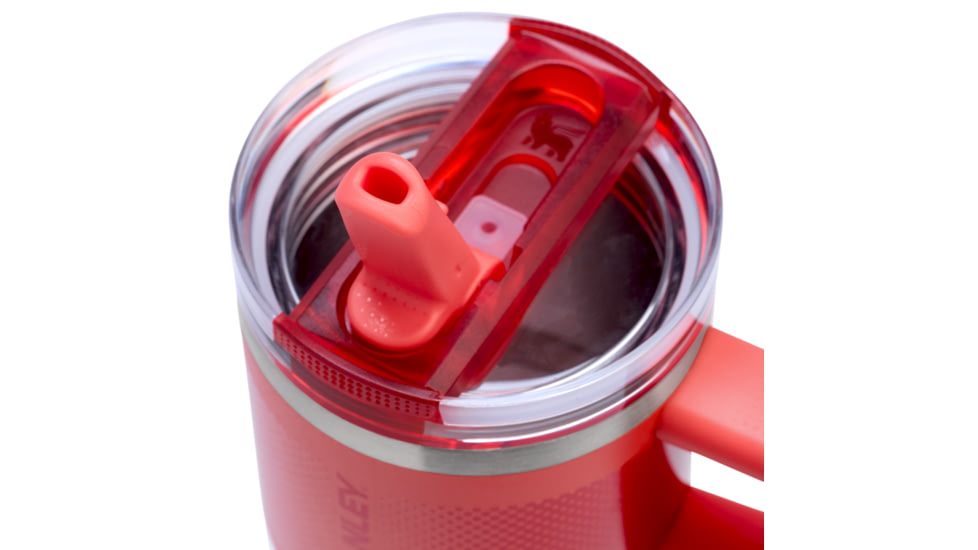 Stanley The Quencher ProTour Flip Straw Tumbler, Hot Coral Fade, 20 oz, 10-12484-038