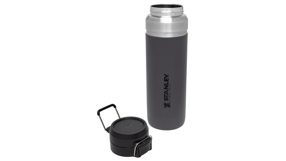 Stanley The Quick Flip GO Bottle, Charcoal, 36 oz/1.06 L, 10-09150-013