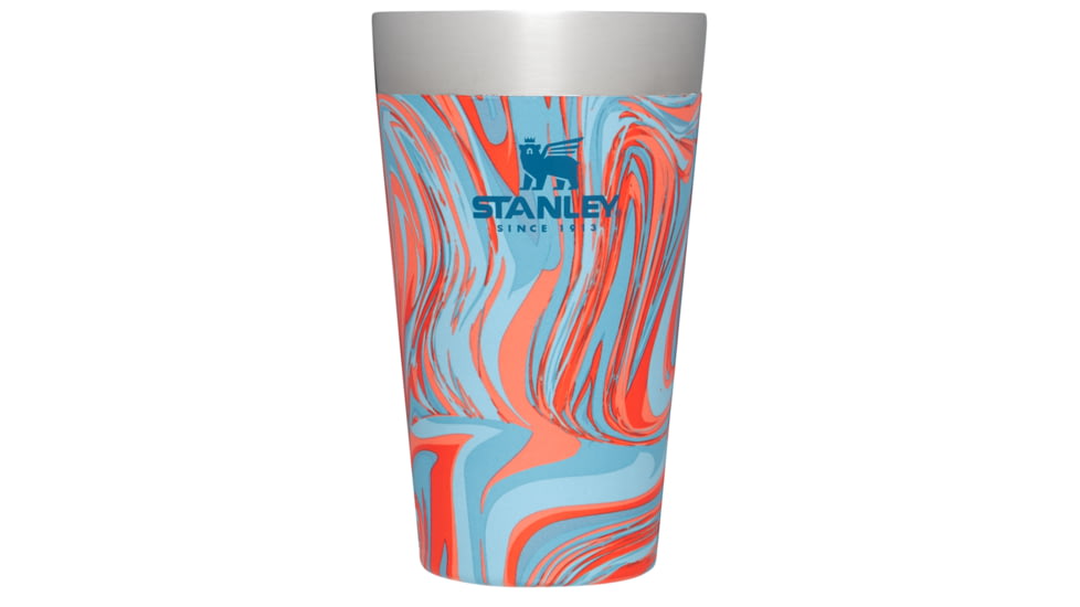 Stanley The Stacking Beer Pint, Pool Swirl, 16 oz, 10-02282-290