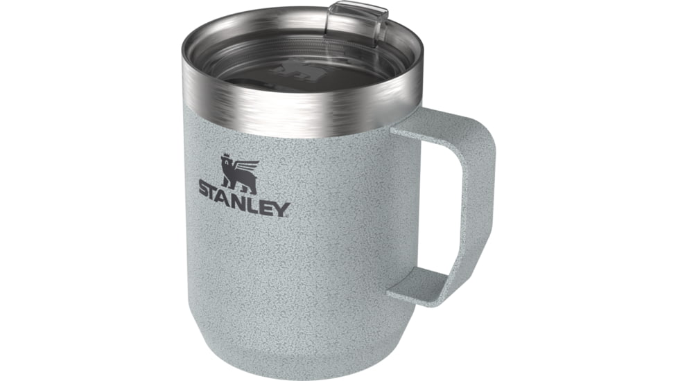 Stanley The Stay-Hot Camp Mug 8oz, Hammertone Silver, 8 oz/0.23 L, 10-11444-009
