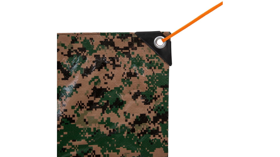 Stansport Digital Camo Tarp - 8x10ft,Woodland T-810-17