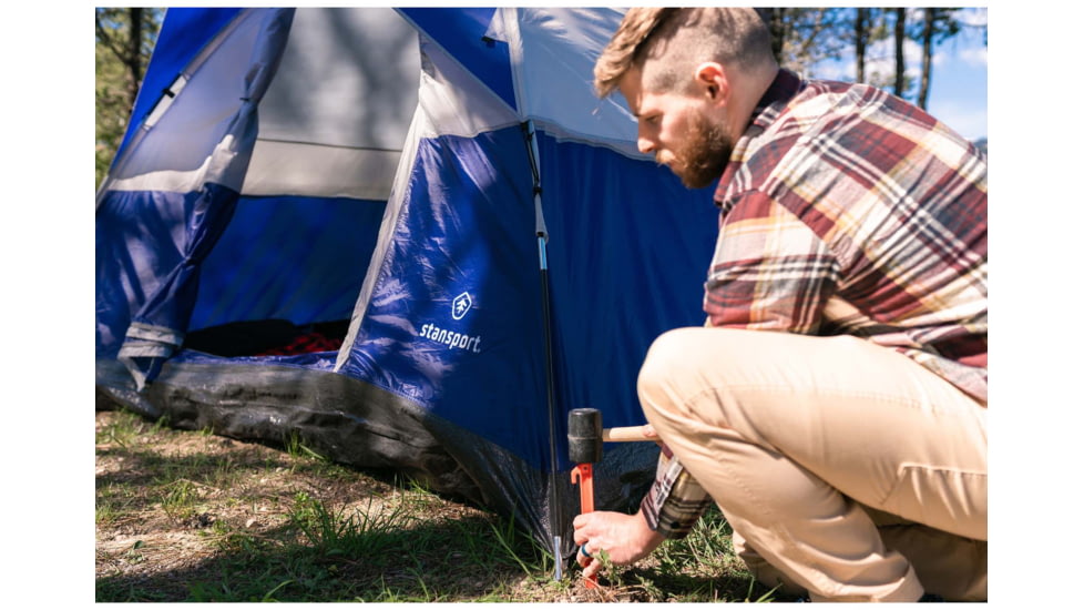 Stansport 3 Season Tent - 8 X 10 X 6 Ft - Teton 733