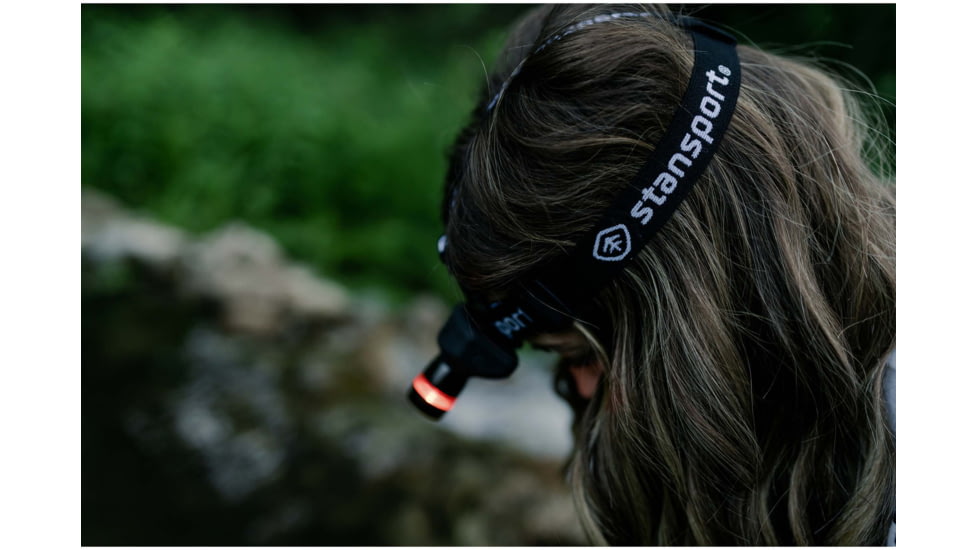 Stansport 3x AAA High Powered Cree LED Headlight, 300 lumens, Black, 3L x 2.25W x 2.5H, 161-300