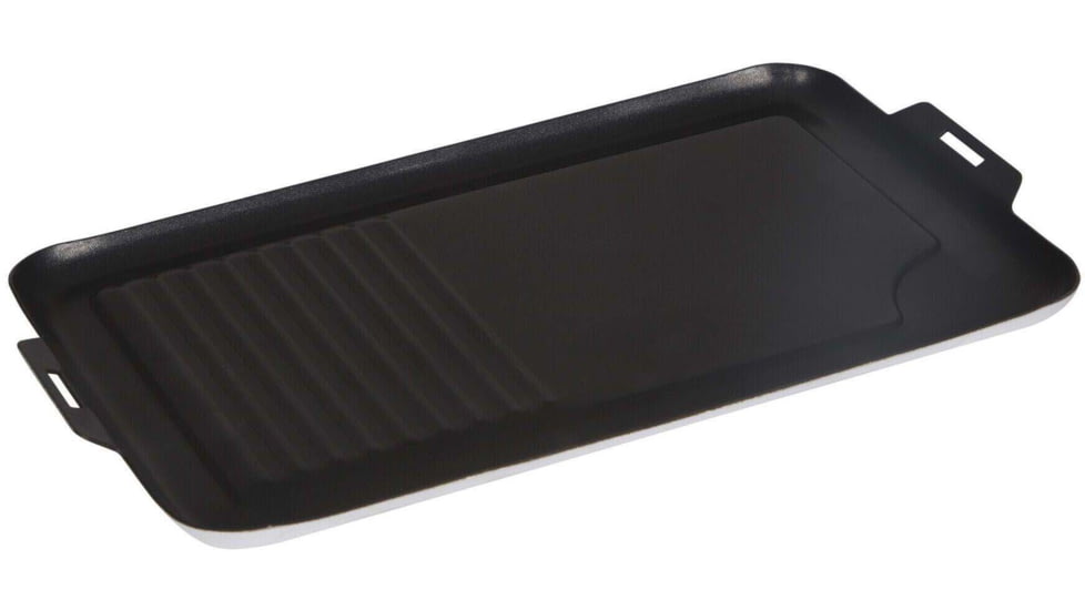 Stansport Aluminum Griddle, w/Non-Stick Finish, Black, 268-1018