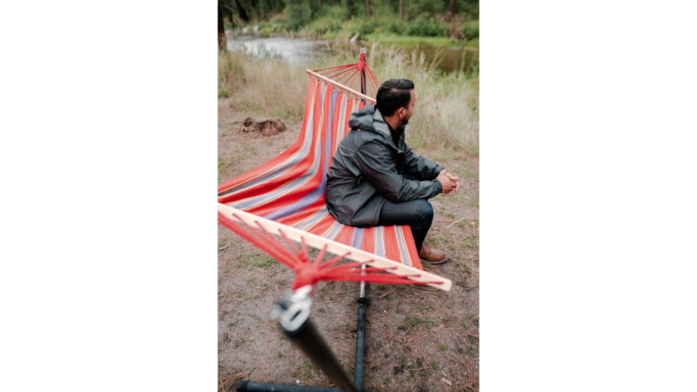 Stansport Bahamas Cotton Hammock - Single - Red - 78x37in 30800-60