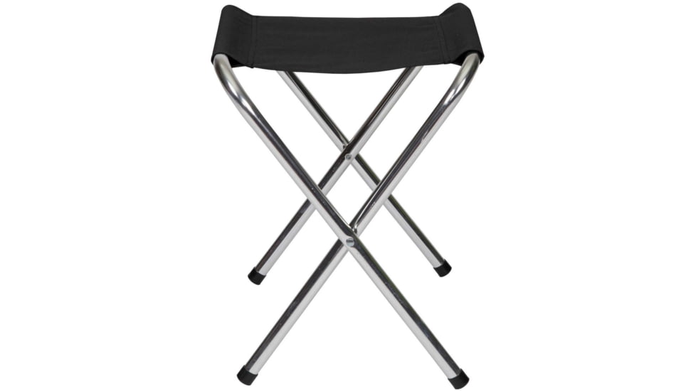Stansport Black Aluminum Folding Camp Stool, 225lb. Capacity 62600