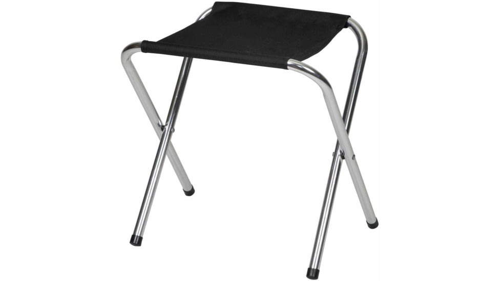 Stansport Black Aluminum Folding Camp Stool, 225lb. Capacity 62600