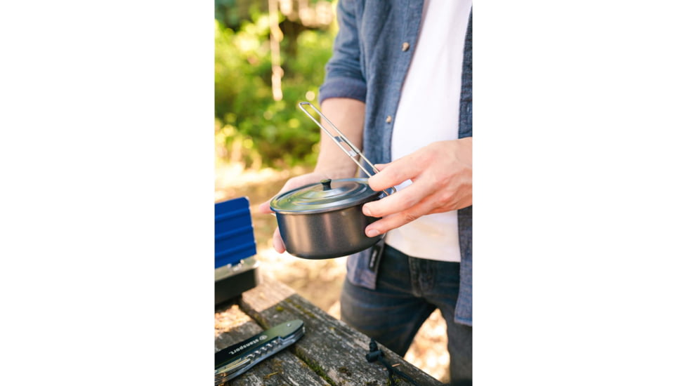 Stansport Black Granite Solo Cook Pot, 1 Liter 48281