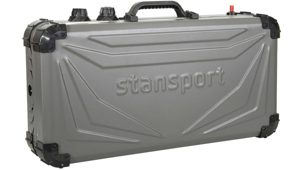Stansport Boulder Series Propane Stove &amp; Grill Combo w/ Piezo Igniter, Gray/Black, 23.75L x 16.75W x 15H, 206-700
