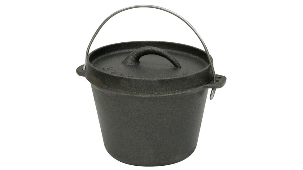 Stansport Cast Iron Dutch Oven - 1 Qt - w/out Legs 16015