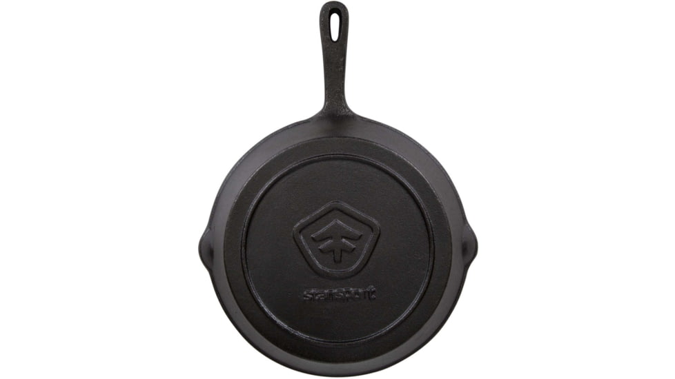 Stansport Cast Iron Fry Pan - 10-1/2 In - Pre-Seasoned 16067