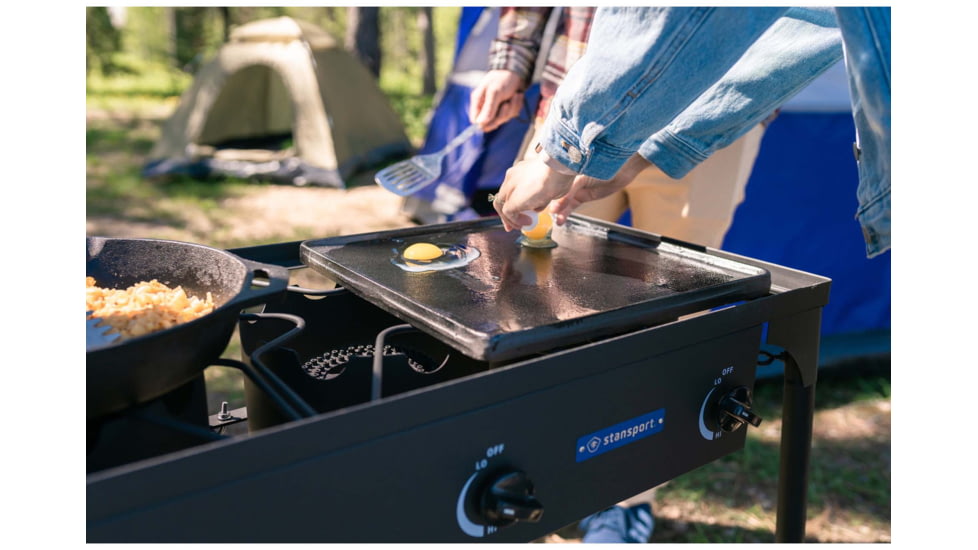 Stansport Cast Iron Griddle - 15x15in 16010-100