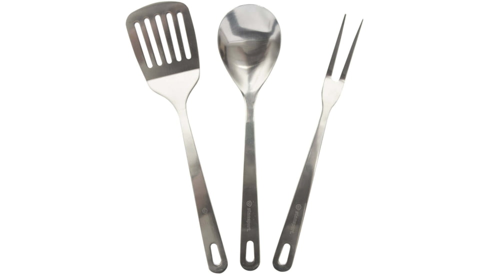 Stansport Cooking Utensil Set, Stainless Steel 48269