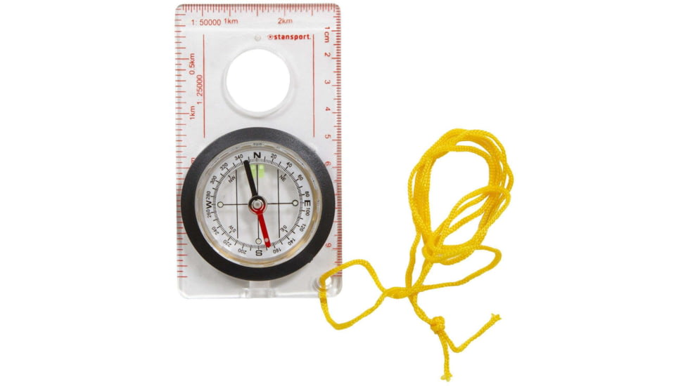 Stansport Deluxe Map Compass - Liquid Filled 557-P