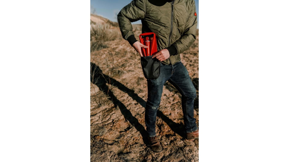 Stansport Double Folding Shovel - Red 328-R