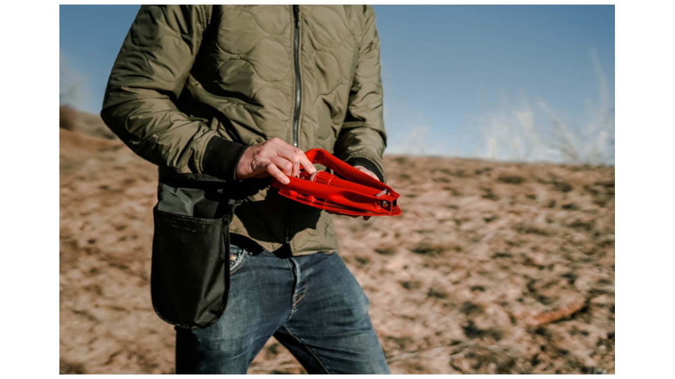 Stansport Double Folding Shovel - Red 328-R