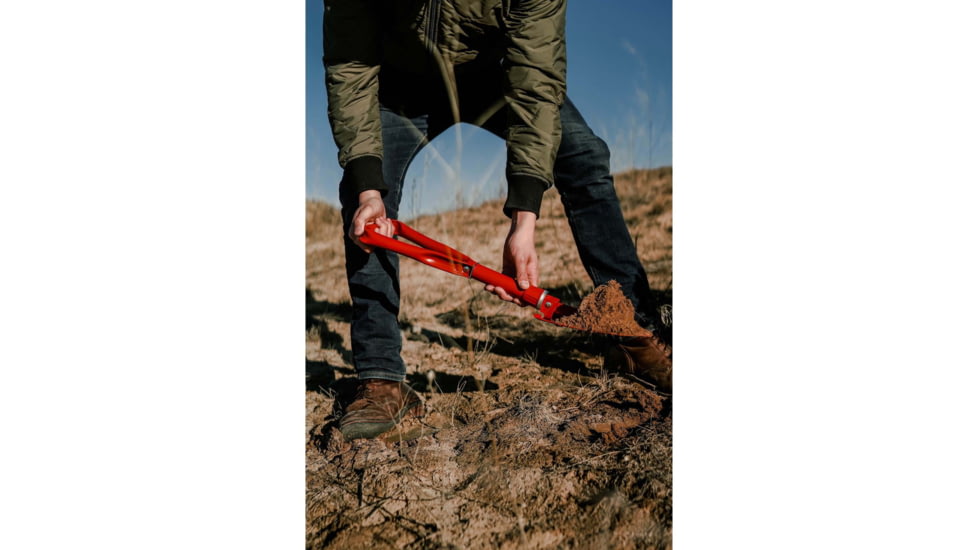 Stansport Double Folding Shovel - Red 328-R