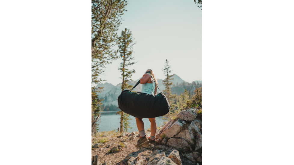 Stansport Duffel Bag w/ Zipper - Black - 21x36in 1230-20