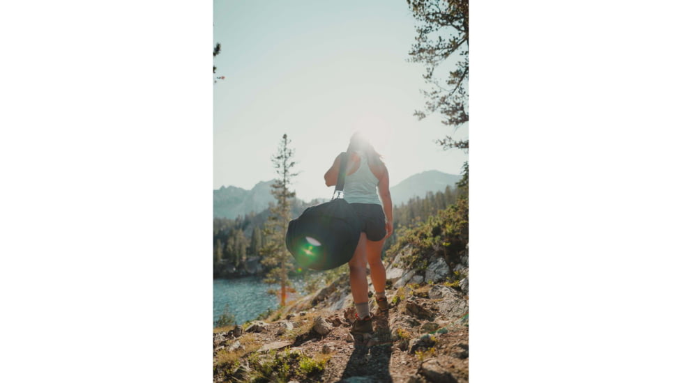 Stansport Duffel Bag w/ Zipper - Black - 21x36in 1230-20