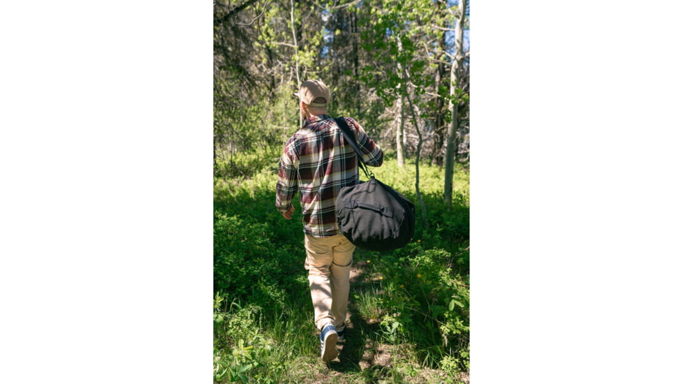 Stansport Duffel Bag w/ Zipper - Black - 21x36in 1230-20