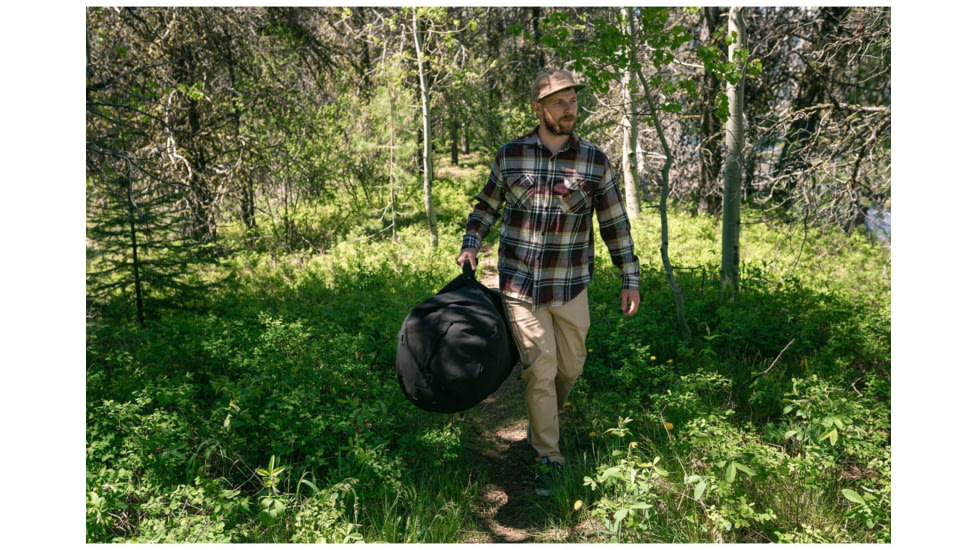 Stansport Duffel Bag w/ Zipper - Black - 21x36in 1230-20